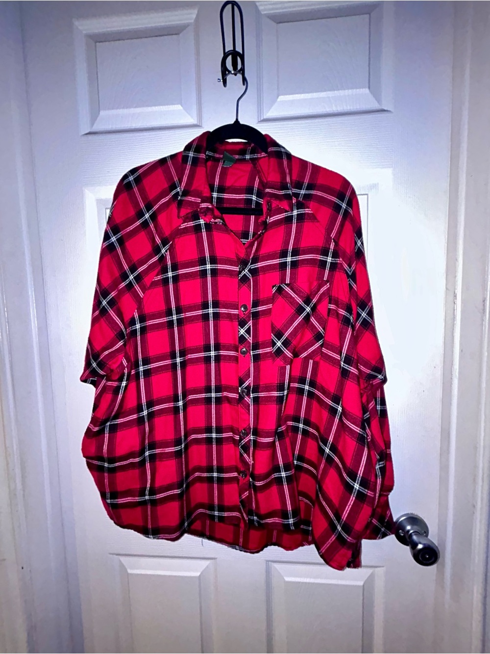 wild fable Red Plaid Shirt